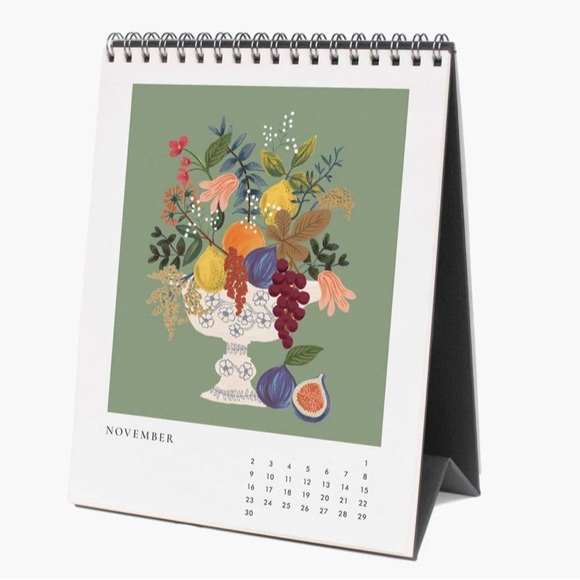 NWT Rifle Paper & Co 2025 Desk Calendar - Picture 12 of 15